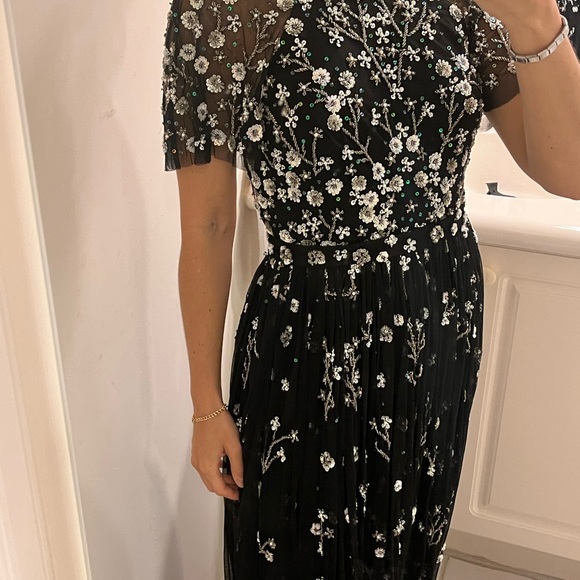 Needle & Thread London Embroidered Gown. US 2 - Picture 11 of 12